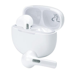 QCY - Bezdrôtové slúchadlá T20 AilyPods s nabíjacím boxom, biele
