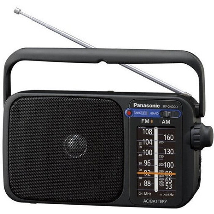 Rádio Panasonic RF-2400DEG-K, čierne