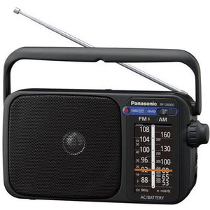 Rádio Panasonic RF-2400DEG-K, čierne