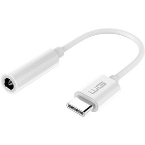 Redukcia WG USB-C na 3,5 mm Jack, DAC, biela