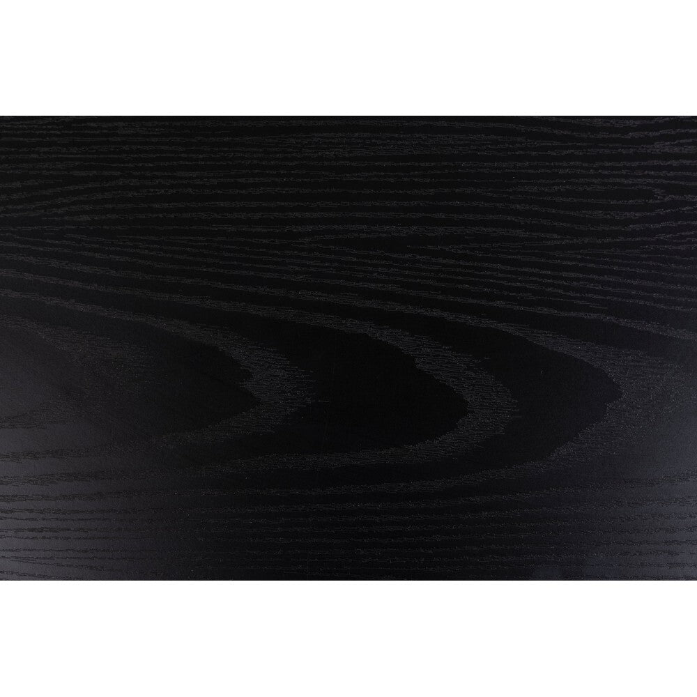 Regál Benato (135x185x35 cm, 4x polica, čierna)