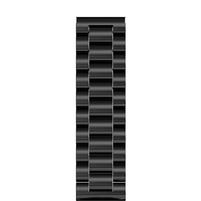 Remienok Aligator, š. 22mm, kovový, čierna