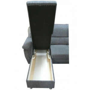 Rohová sedačka rozkladacia Duo Panama ľavý roh - afryka 722