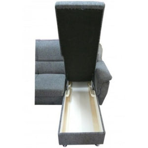 Rohová sedačka rozkladacia Duo Panama pravý roh - afryka 730