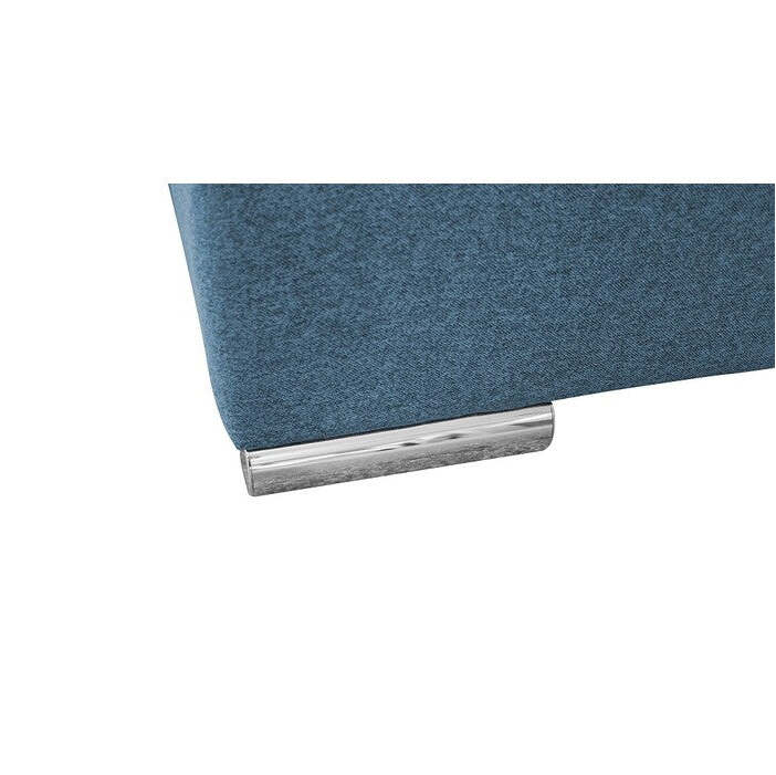 Rohová sedačka rozkladacia Fortino pravý roh ÚP modrá
