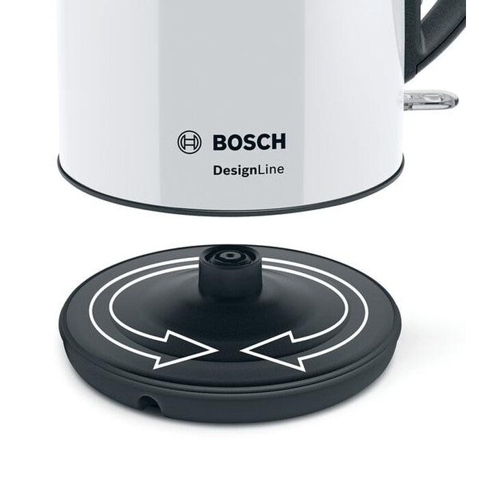Rýchlovarná kanvica Bosch TWK3P421, biela, 1,7 l