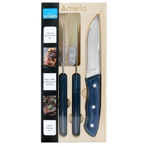 Sada steakových nožov Amefa 374917H4 HERCULE, 4ks, blok