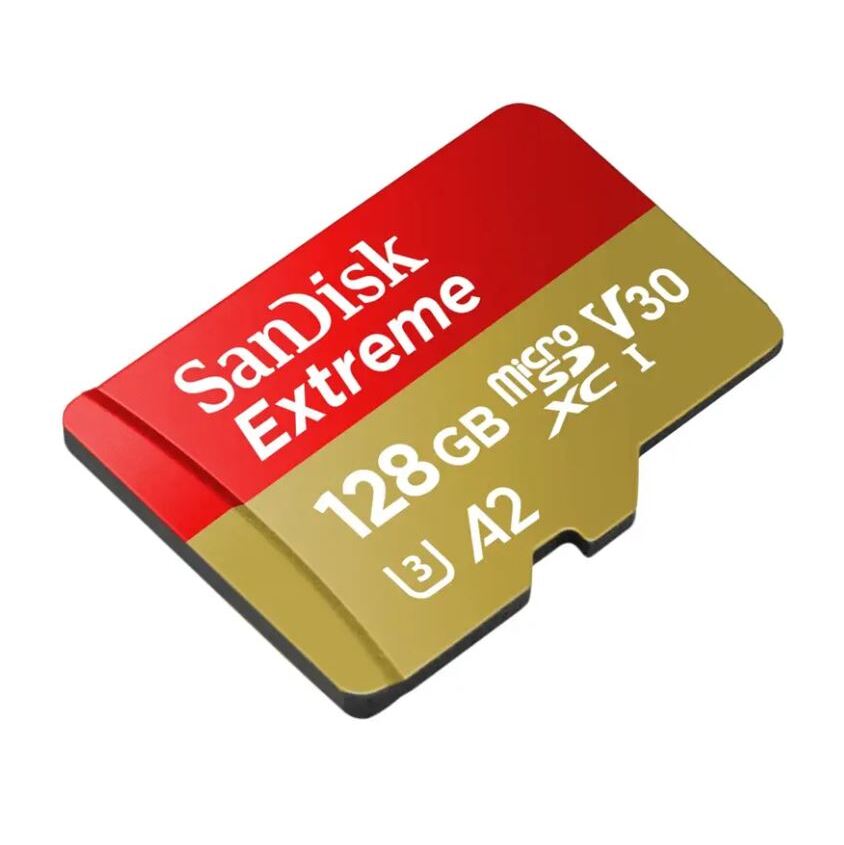 SanDisk Extreme microSDXC 128GB+SD Adapter 190MB/s &amp; 90MB/s