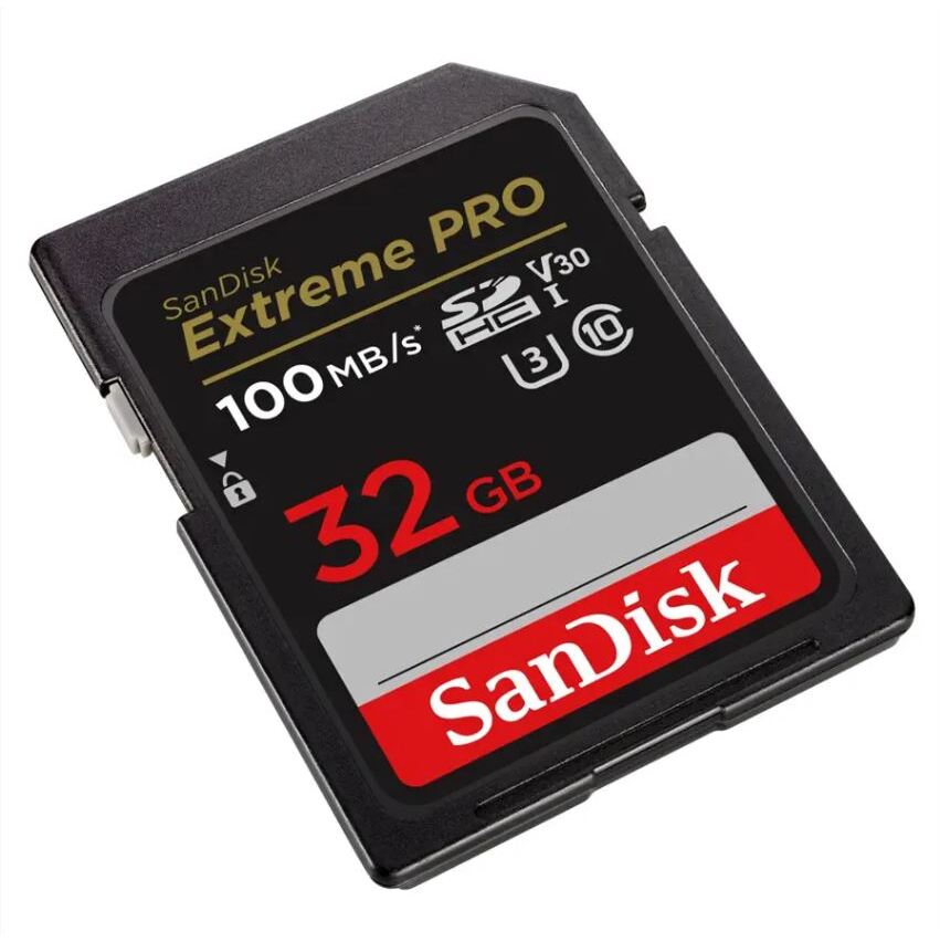 SanDisk Extreme PRO 32GB SDHC 100MB/s, Class 10