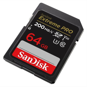 SanDisk Extreme PRO 64GB SDXC 200MB/s, Class 10