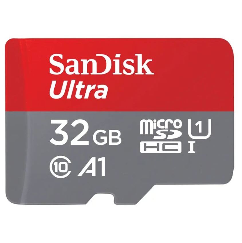 SanDisk Ultra microSDHC 32GB 120MB/s Class 10, SD adaptér