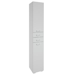 Kúpeľňová vysoká skrinka Pico Bello (30x177x29,6 cm, biela)