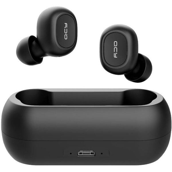 QCY Bezdrátová sluchátka TWS QCY T1C Bluetooth V5.0 (černá)