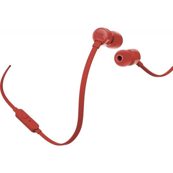 JBL T110 sluchátka Barva: Červená