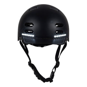 Smart helma SafeTec SK8, S, LED smerovka, bluetooth, čierna