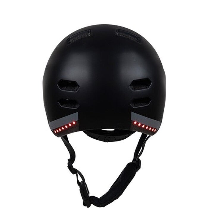 Smart helma SafeTec SK8, S, LED smerovka, bluetooth, čierna
