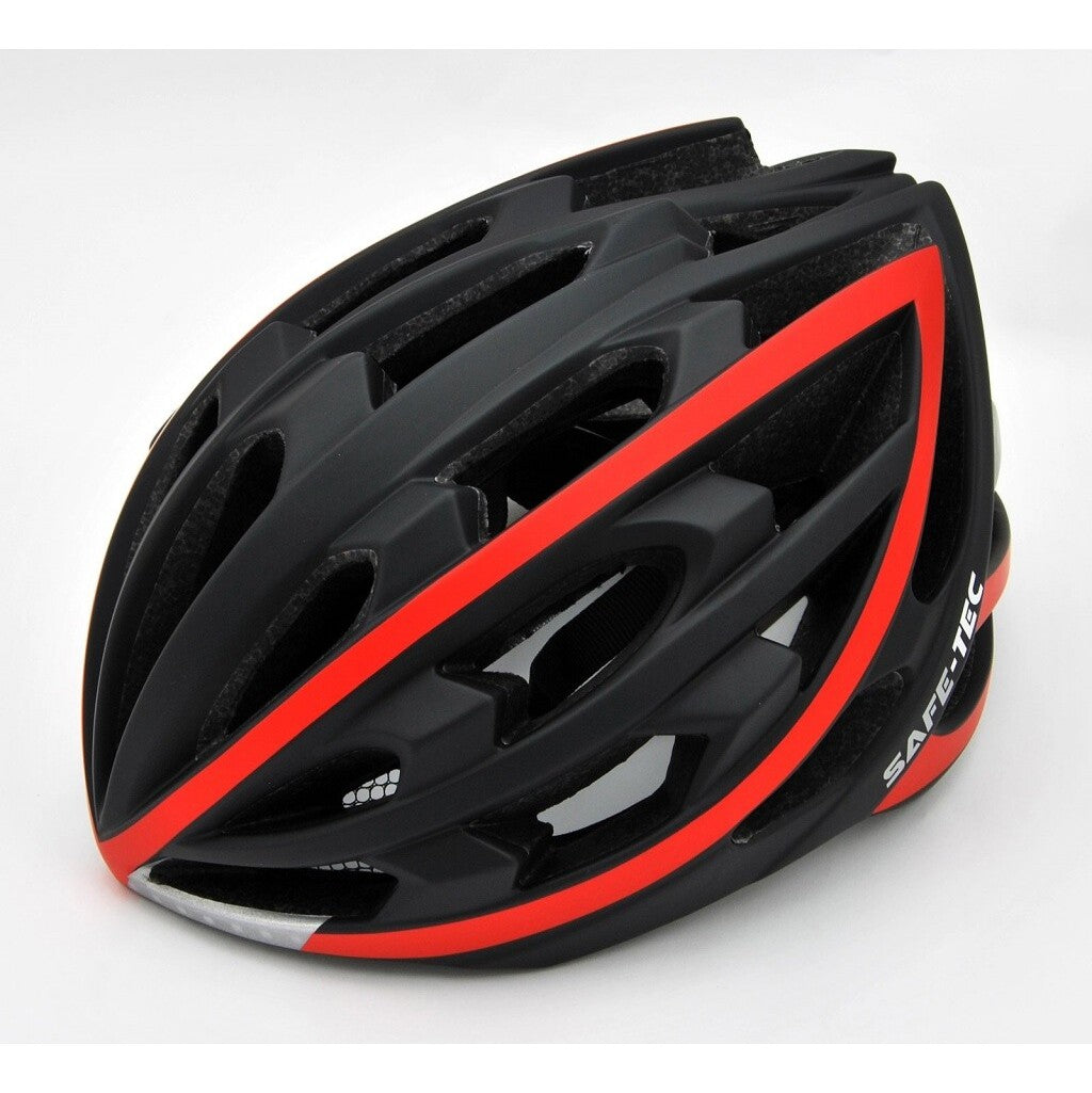 Smart helma SafeTec TYR, M, LED smerovka, bluetooth, čierna