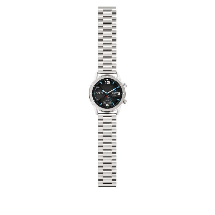 Smart hodinky Aligator Watch Pro, 3x remienok, strieborná POUŽI
