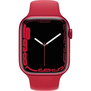 Smart hodinky Apple Watch S7 LTE 45mm, červená