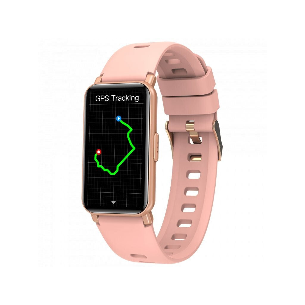Smart hodinky Armodd Silentband 3 GPS, ružová
