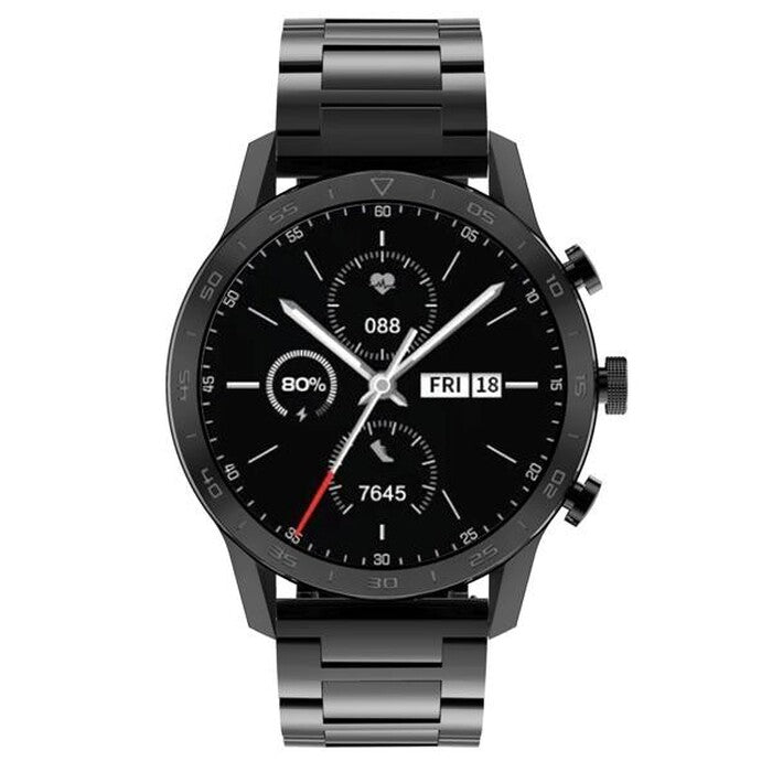 Smart hodinky ARMODD Silentwatch 4 Pro, kovový remienok, čierna