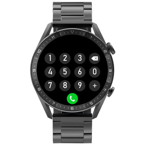 Smart hodinky Armodd Silentwatch 5 Pro, kovový remienok, čierna P
