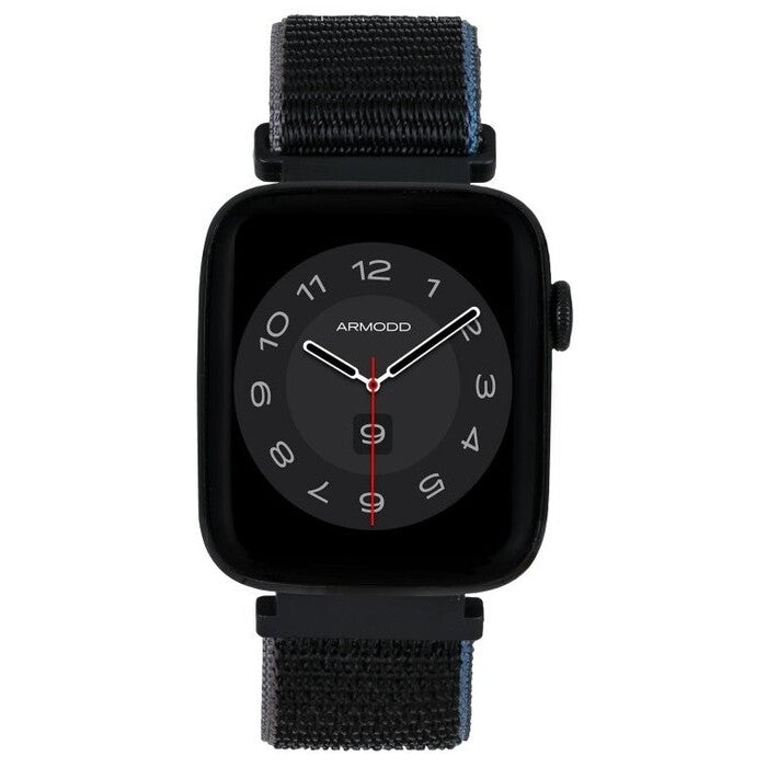 Smart hodinky ARMODD Squarz 9 Pro, nylon remienok, čierna