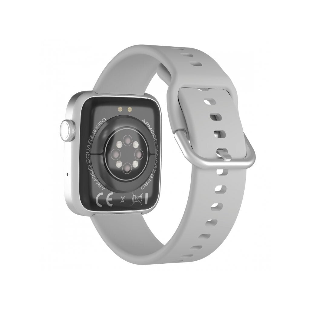 Smart hodinky ARMODD Squarz 9 Pro, strieborná