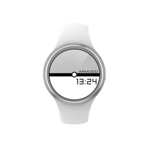 Smart hodinky ARMODD Wristcandy 2, strieborná