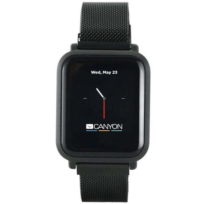 Smart hodinky Canyon Sanchal, 2x remienok, čierna