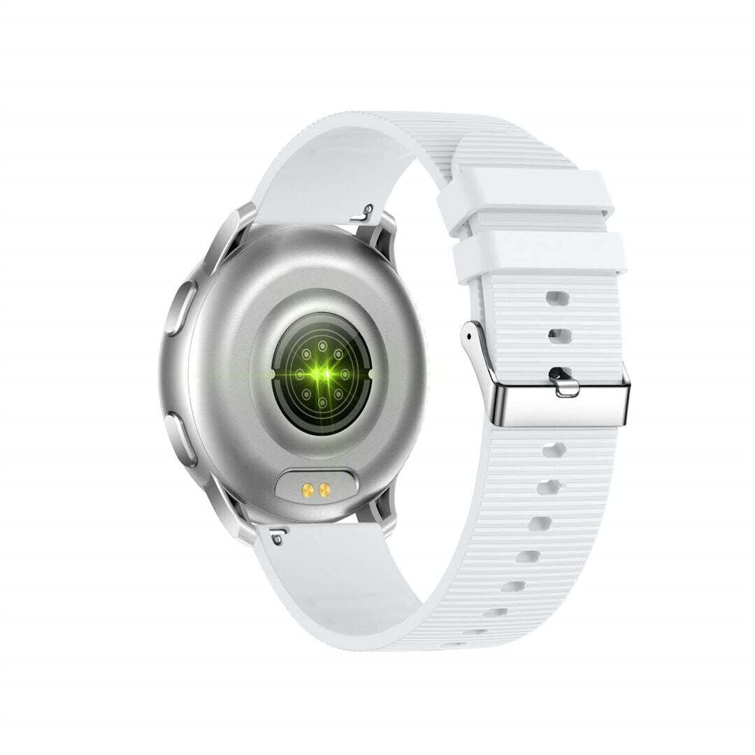 Smart hodinky Carneo Gear+ Essential, strieborná