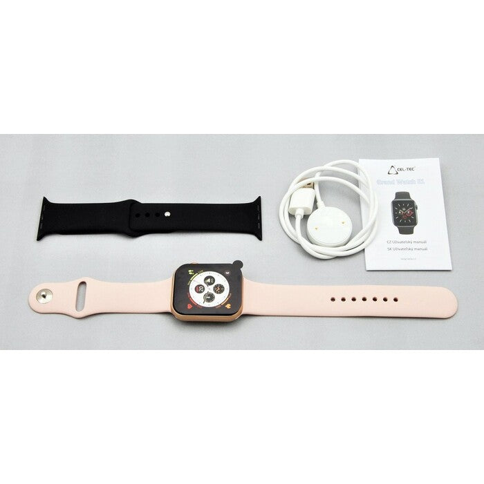 Smart hodinky CEL-TEC GrandWatch E1, ružové POUŽITÉ, NEOPOTREBOVA