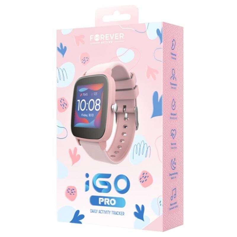 Smart hodinky Forever IGO PRO JW-200, ružové
