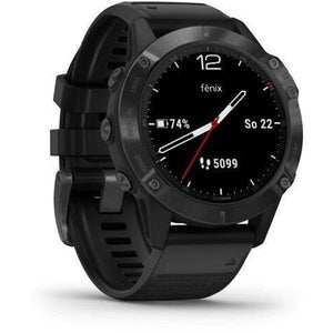 Smart hodinky Garmin Fenix 6 Pro Glass, čierna