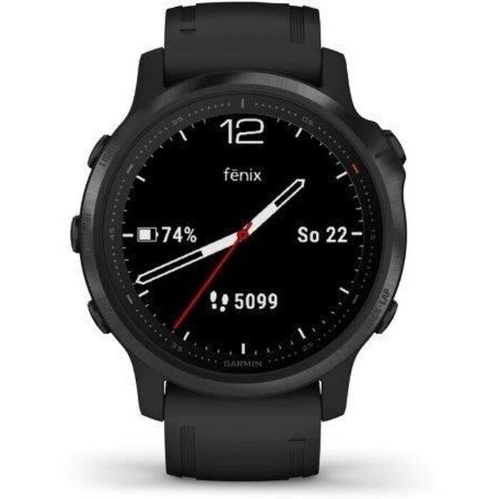 Smart hodinky Garmin Fenix 6S Pro Glass, čierna