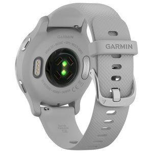 Smart hodinky Garmin Venu 2S, strieborné