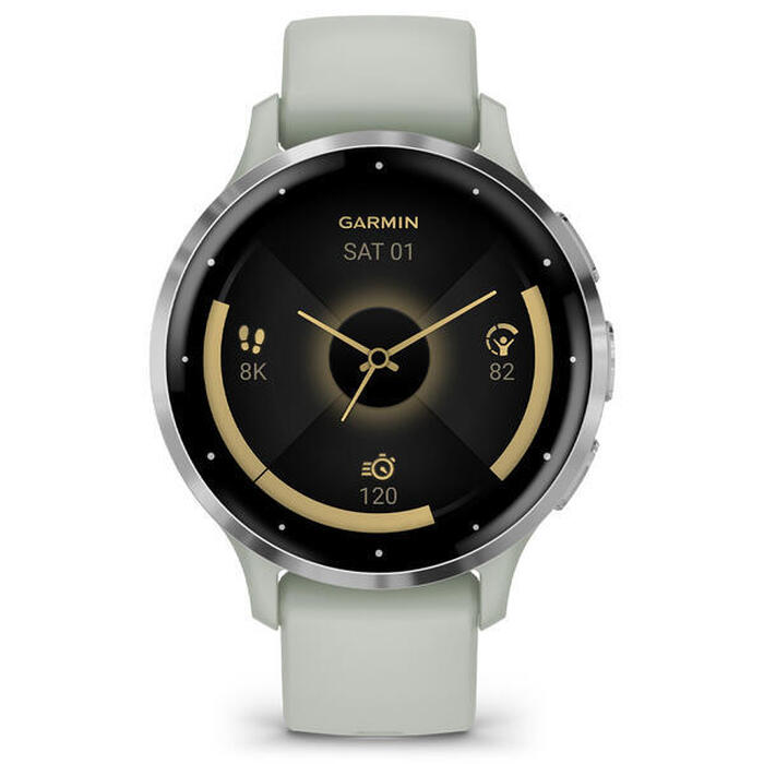 Smart hodinky Garmin Venu 3S, silver