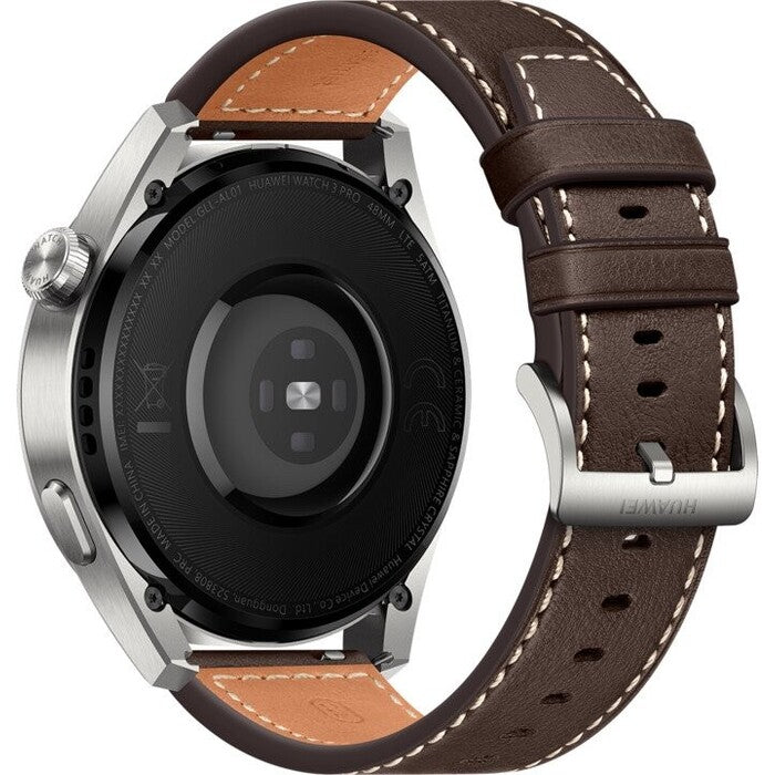 Smart hodinky Huawei Watch 3 Pro, hnedé