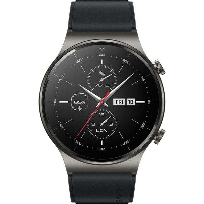 SMART hodinky Huawei Watch GT2 Pro, športovný remienok, čierna