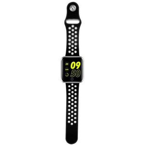 Smart hodinky Immax SW10, čierna/strieborná