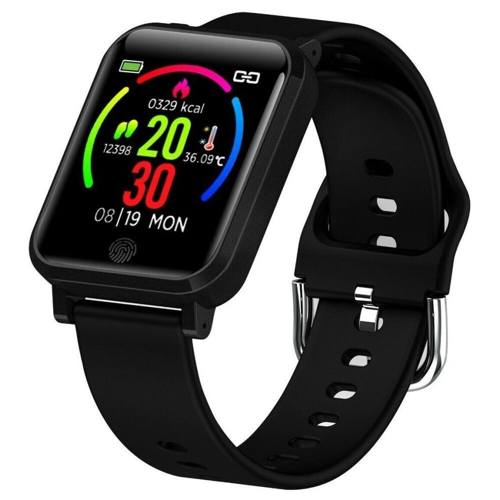 Smart hodinky Immax Temp Watch, s meraním teploty, čierna