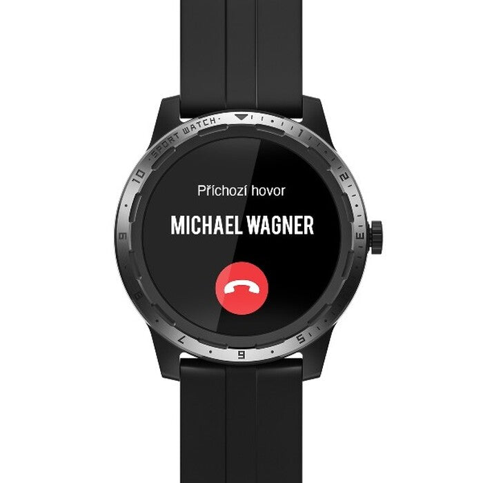 Smart hodinky Niceboy X-Fit Coach GPS, čierne