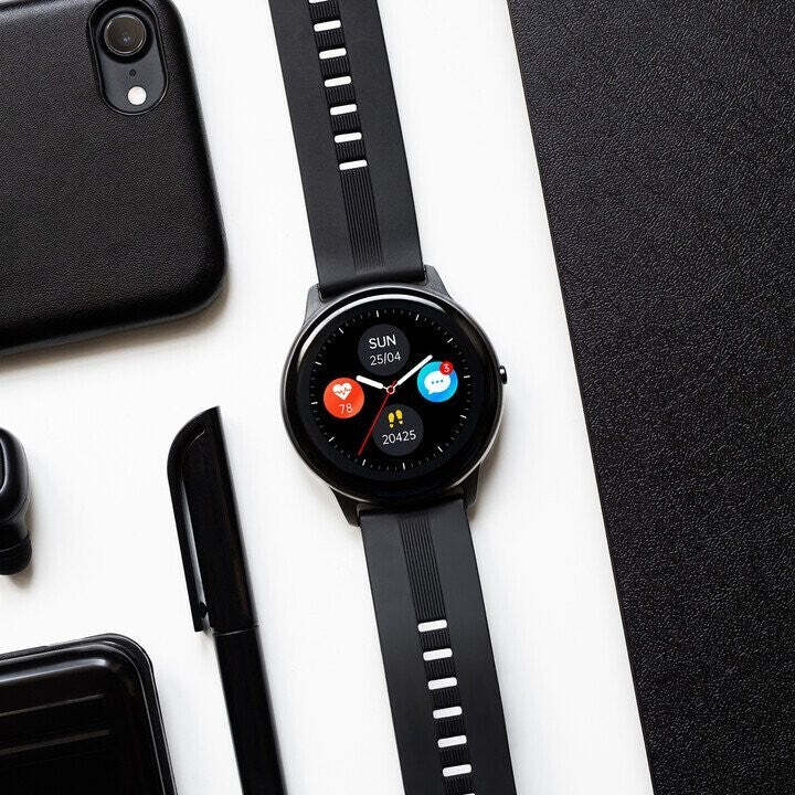 Smart hodinky Niceboy X-Fit Watch Pixel, čierna ROZBALENÉ