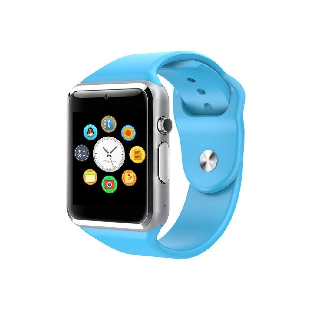 Smart hodinky Smartomat Squarz 1, modrá