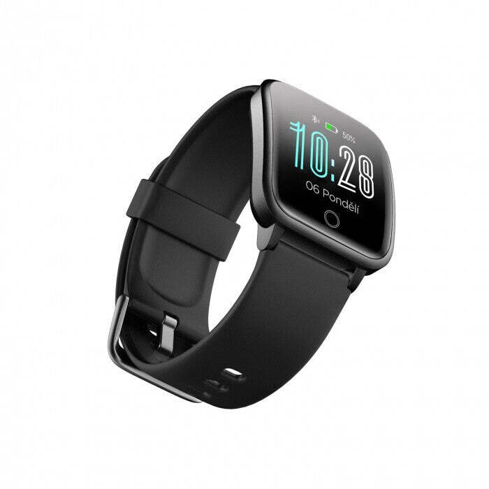 Smart hodinky Umax Band P2, 1,3 &quot;, IP68, čierna