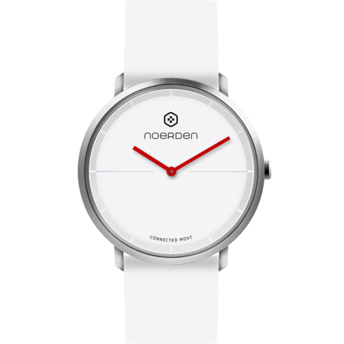 Smart hybridné hodinky Noerden Life 2, biela