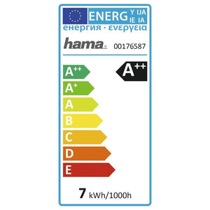 SMART LED Filament retro žiarovka Hama, E27, 7 W