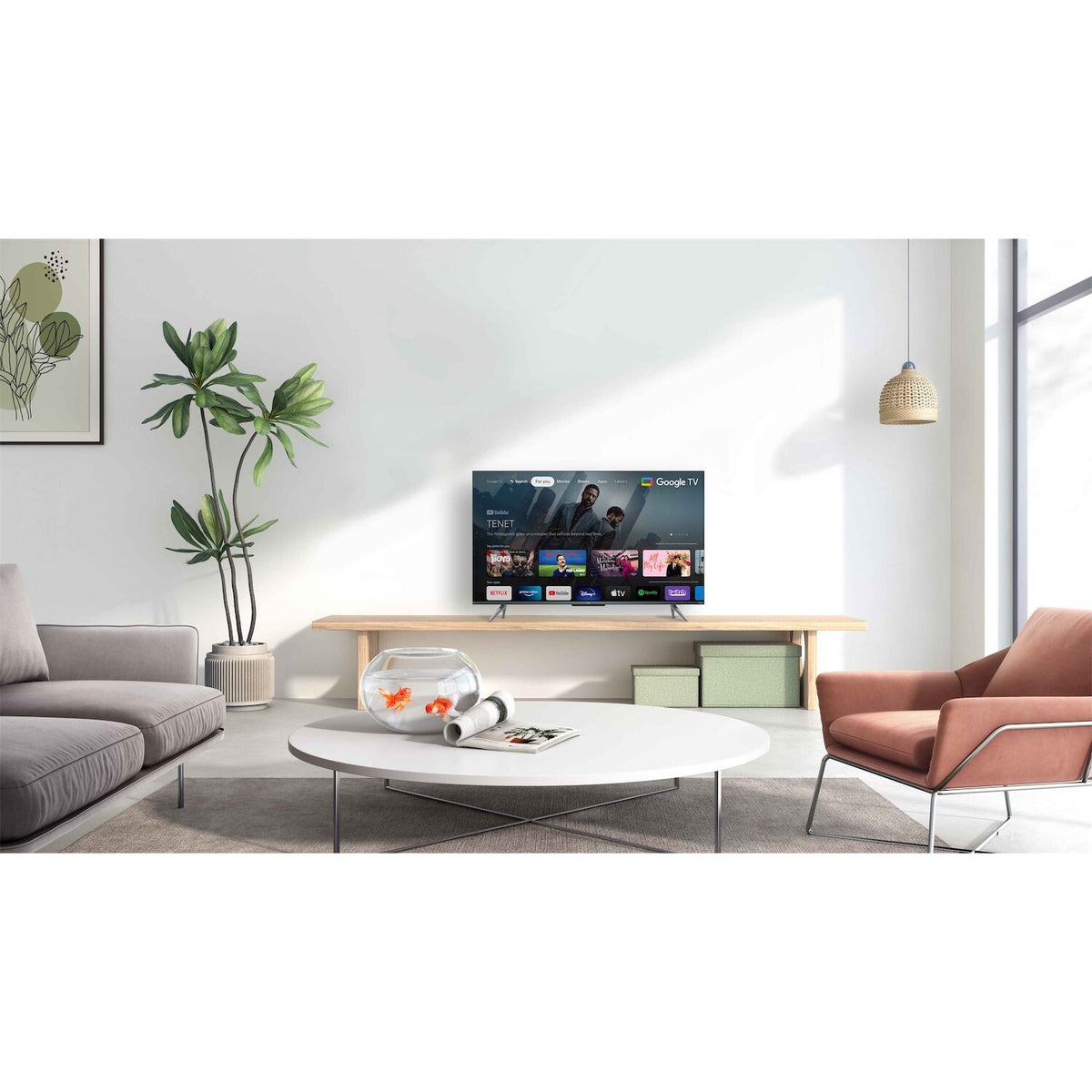 Smart televízor TCL 43C735 (2022) / 43&quot; (108 cm)