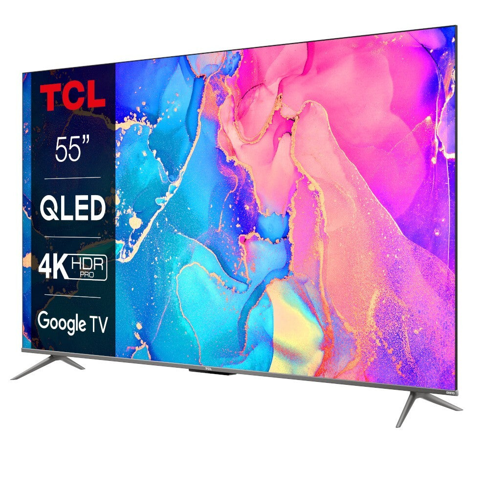 Smart televízor TCL 55C635 (2022) / 55&quot; (139 cm) POŠKODENÝ OBAL