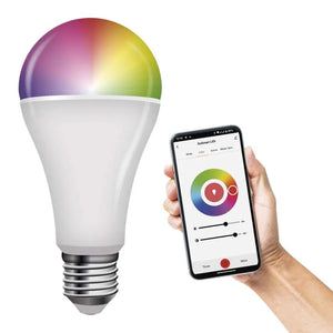 SMART žiarovka GoSmart E27, RGB, stmievateľná, 1400 lm
